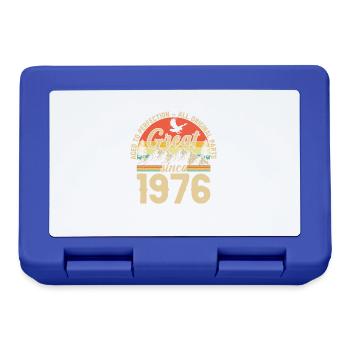 1976 - Une année légendaire - Boîte à goûter - bleu royal - Devant