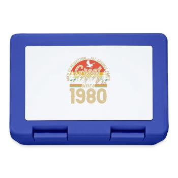 1980 - A legendary vintage - Lunchbox - royal blue - Front
