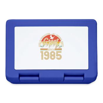1985 - A legendary year - Lunchbox - royal blue - Front
