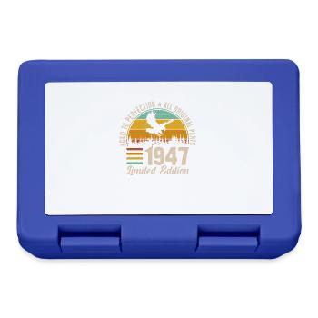 1947 - A Vintage Masterpiece - Lunchbox - royal blue - Front