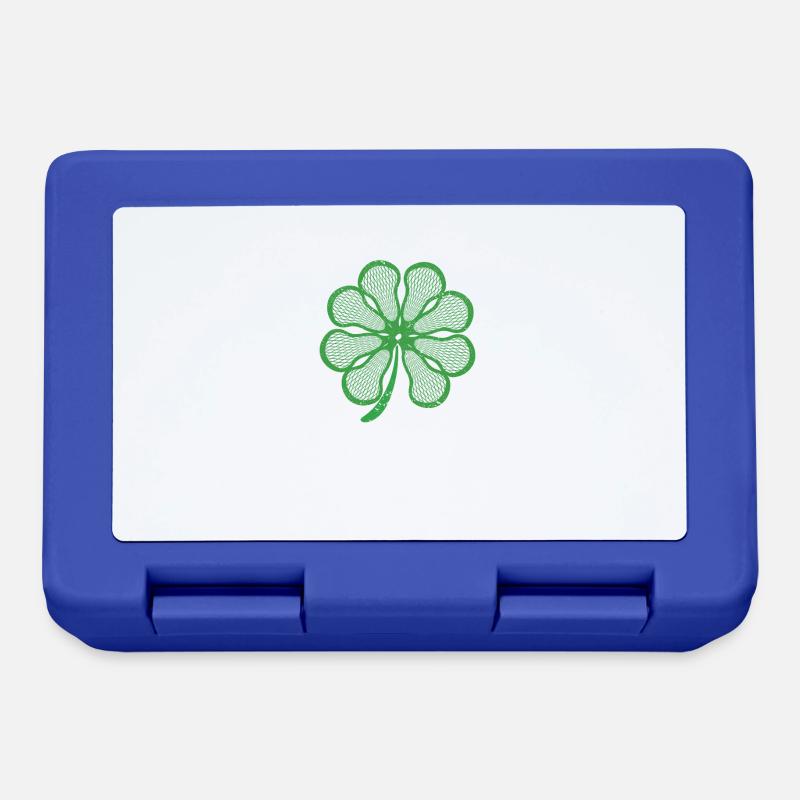 Lacrosse Shamrock Shamrock Drôle St Patricks - Boîte à goûter - bleu royal
