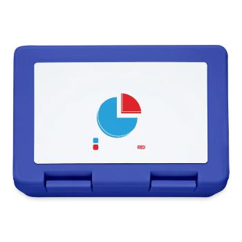 Is it a great Day for baseball - Lunchbox - royal blue - Front