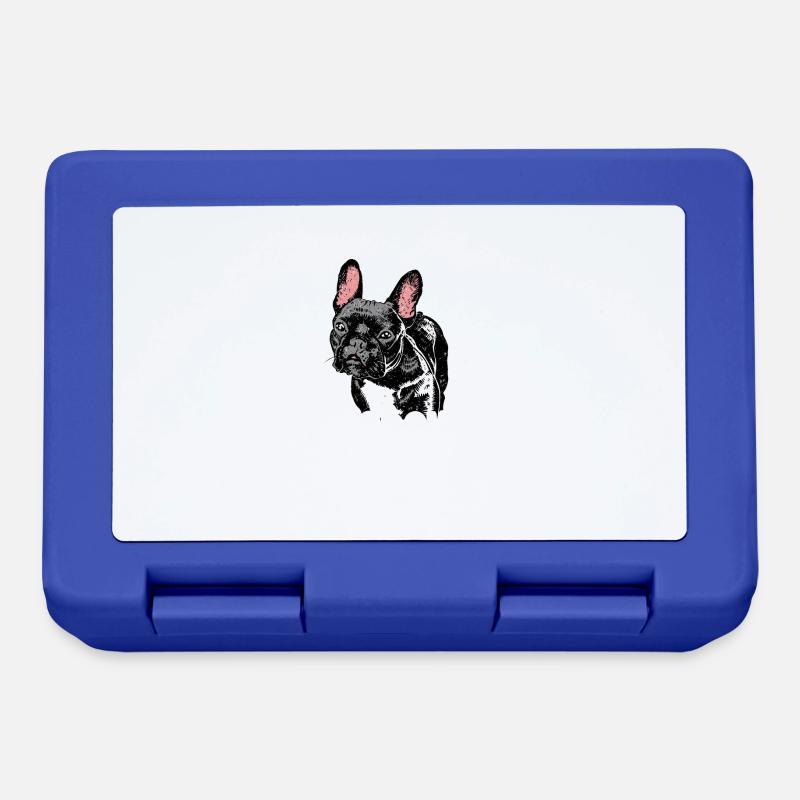 Frenchie Whisperer Propriétaire Bouledogue Français - Boîte à goûter - bleu royal