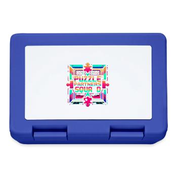 Puzzle Partners Squad 2 - Lunchbox - royal blue - Front