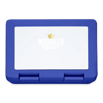 Cadeaux pour les amateurs de nouilles - Boîte à goûter - bleu royal - Devant
