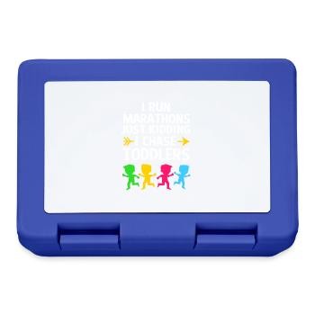 Éducation maternelle Éducateur Éducateur - Boîte à goûter - bleu royal - Devant