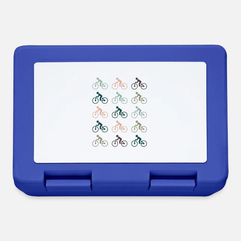 Bicyclette - Boîte à goûter - bleu royal
