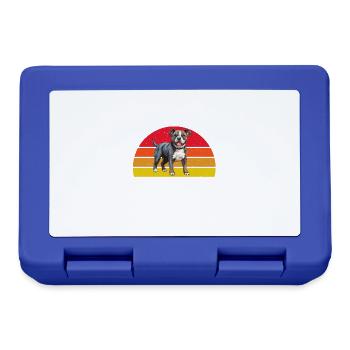 Cadeaux American Bully - Boîte à goûter - bleu royal - Devant