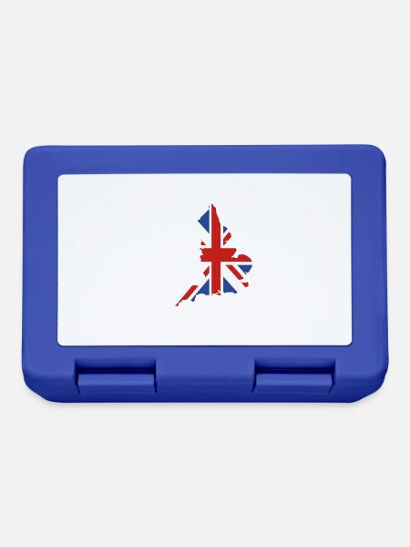 England London - Brotdose - Royalblau
