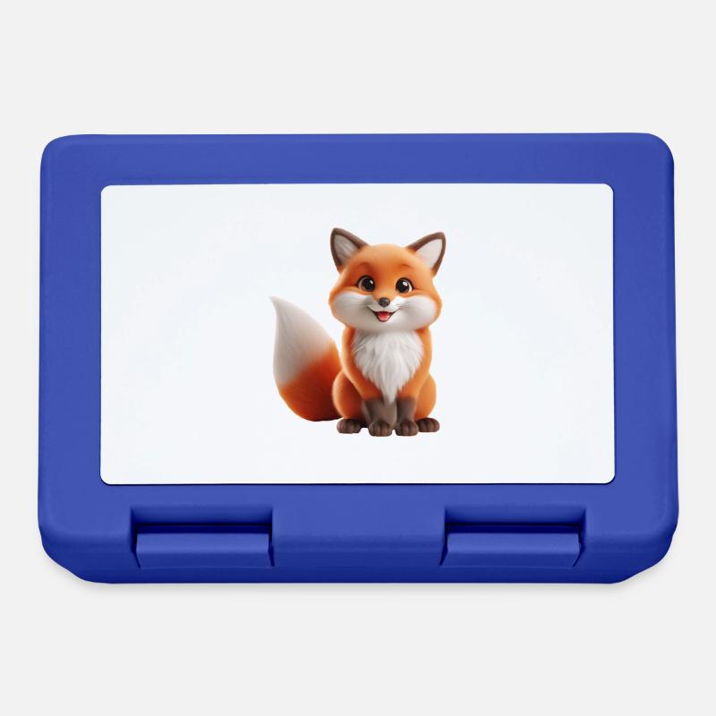 Fox 1 - Lunchbox - royal blue