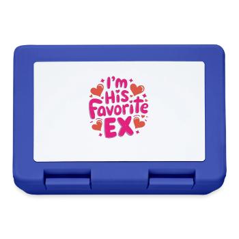 I'm His Favorite Ex 5 - Brotdose - Royalblau - Vorne