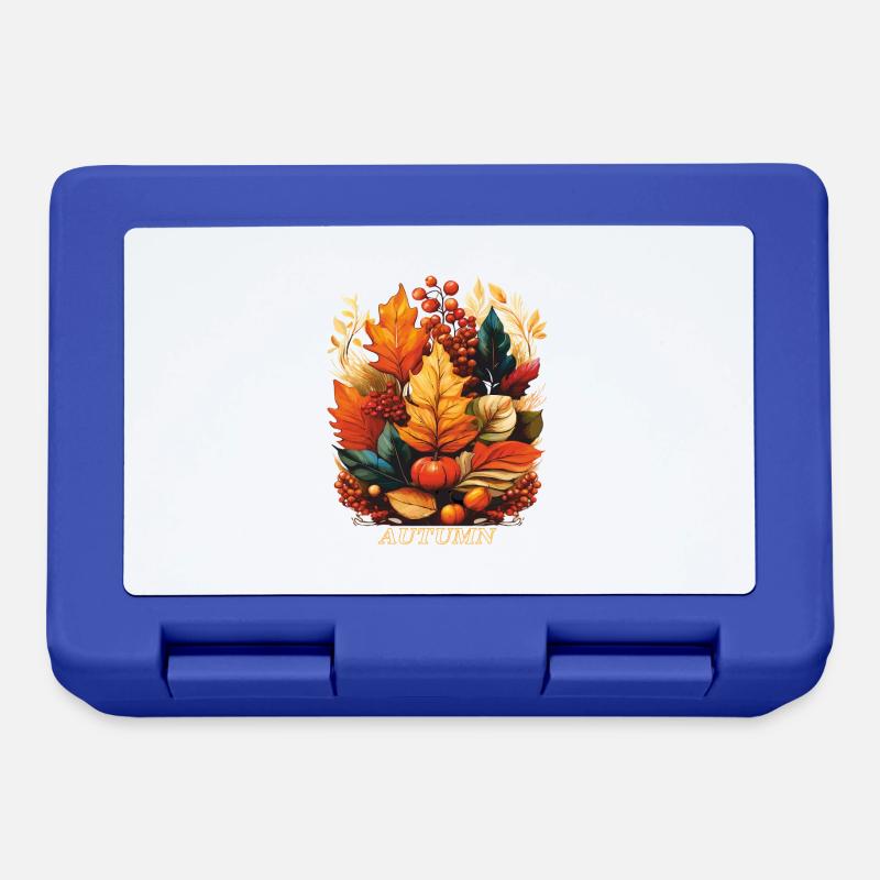 AUTOMNE - Boîte à goûter - bleu royal
