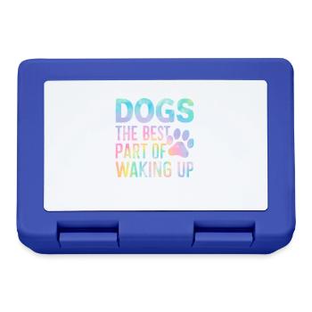 Cadeaux de grand-mère pour chien - Boîte à goûter - bleu royal - Devant
