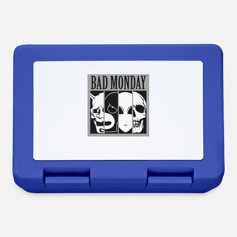 Bad Monday - Lunchbox - royal blue