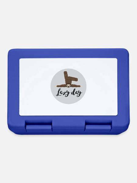 Lazy Day - Brotdose - Royalblau