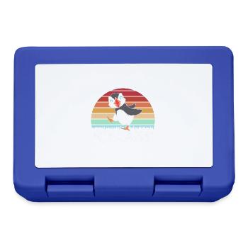 Papageientaucher Puffin - Lunchbox - royal blue - Front