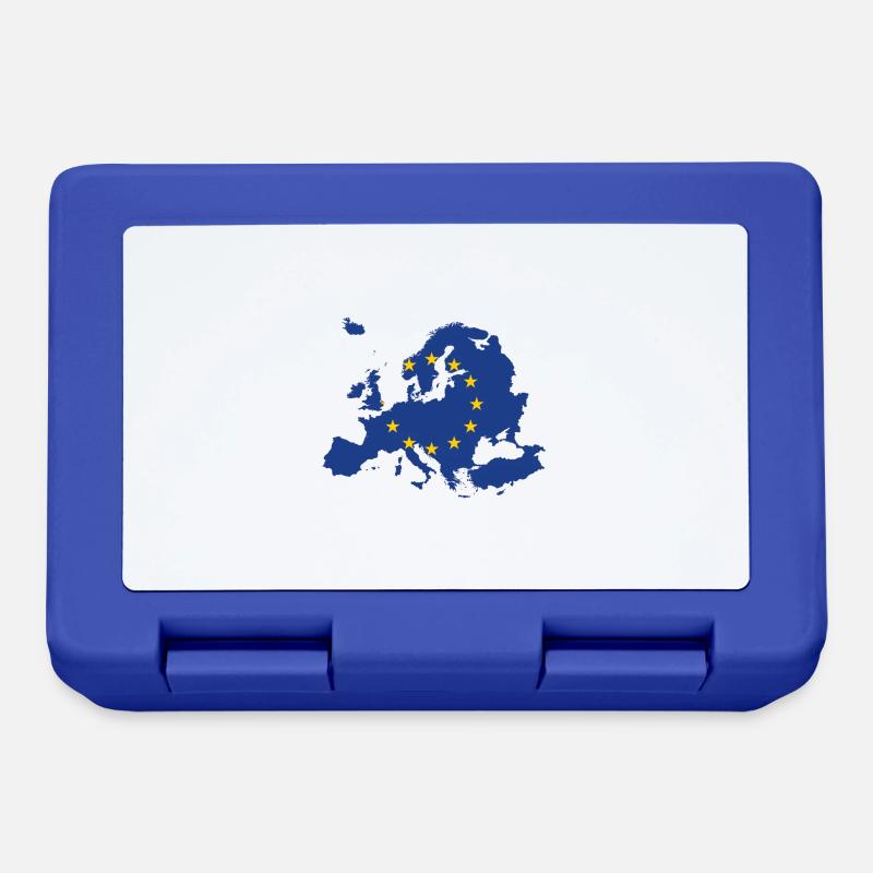 Europe - Boîte à goûter - bleu royal