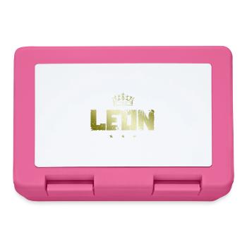 Leon - Brotdose - Pink - Vorne