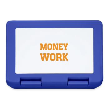 Everybody Wants The Money Nobody Wants The Work 15 - Brotdose - Royalblau - Vorne
