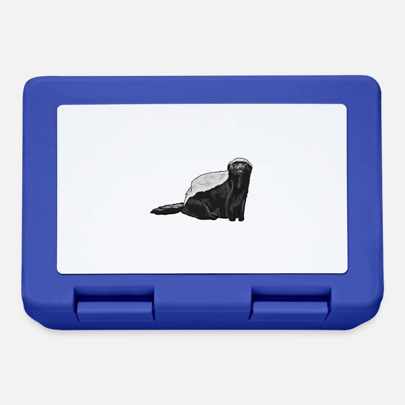 Honey Badger - Brotdose - Royalblau