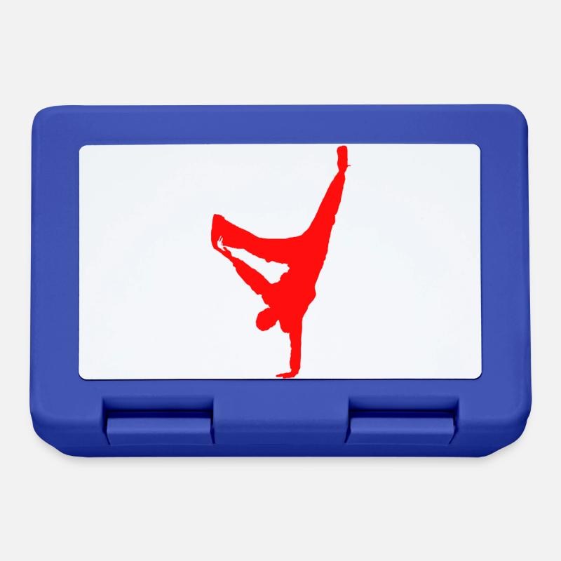 Breakdance - Brotdose - Royalblau