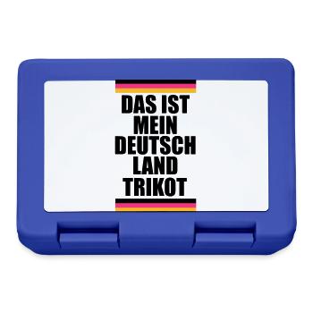 Das ist mein Deutschland Trikot Germany Trikot - Brotdose - Royalblau - Vorne