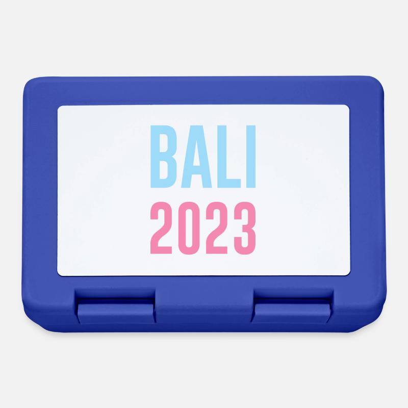 Bali 2023 - Boîte à goûter - bleu royal
