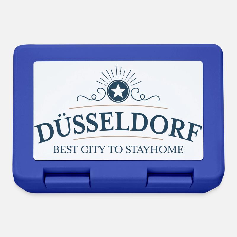 Düsseldorf - Brotdose - Royalblau