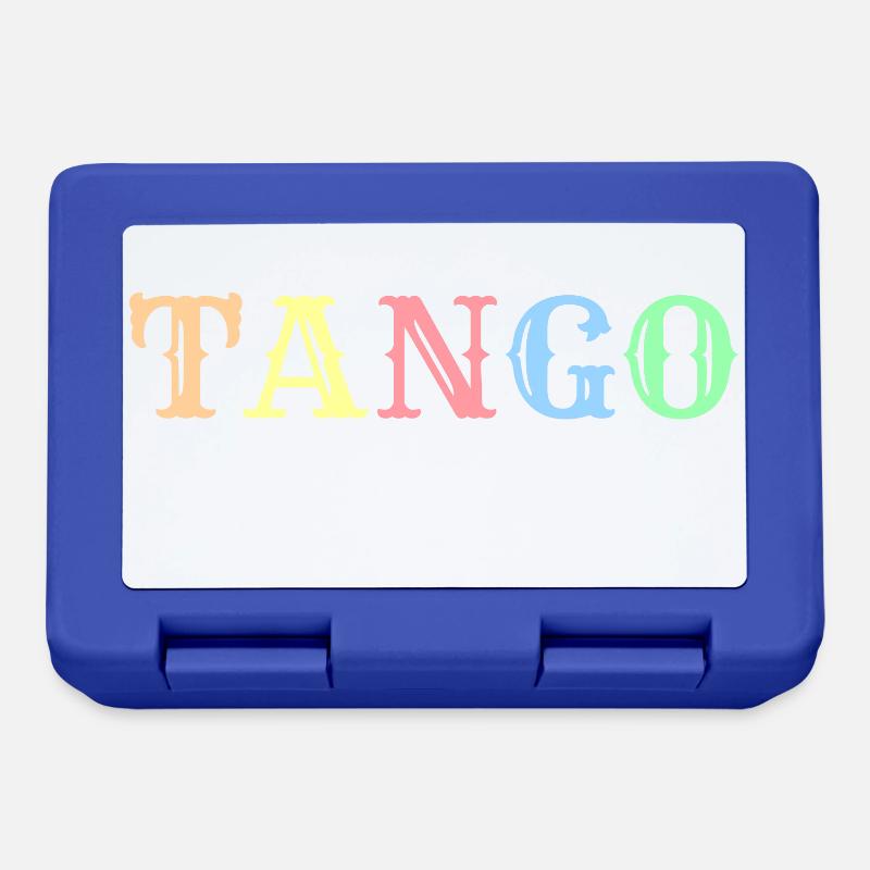 Tango Argentine - Boîte à goûter - bleu royal