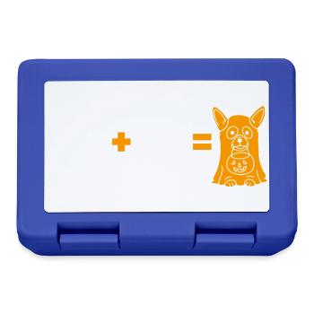 Funny Halloween Dog Ghost - Halloween Dog - Brotdose - Royalblau - Vorne