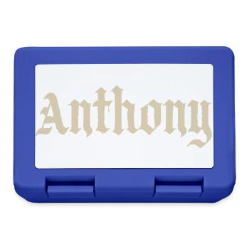 Anthony - Brotdose - Royalblau - Vorne