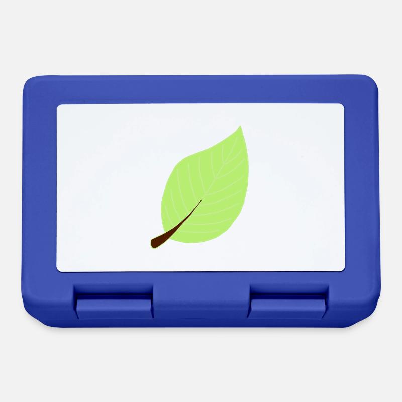 leaf - Brotdose - Royalblau