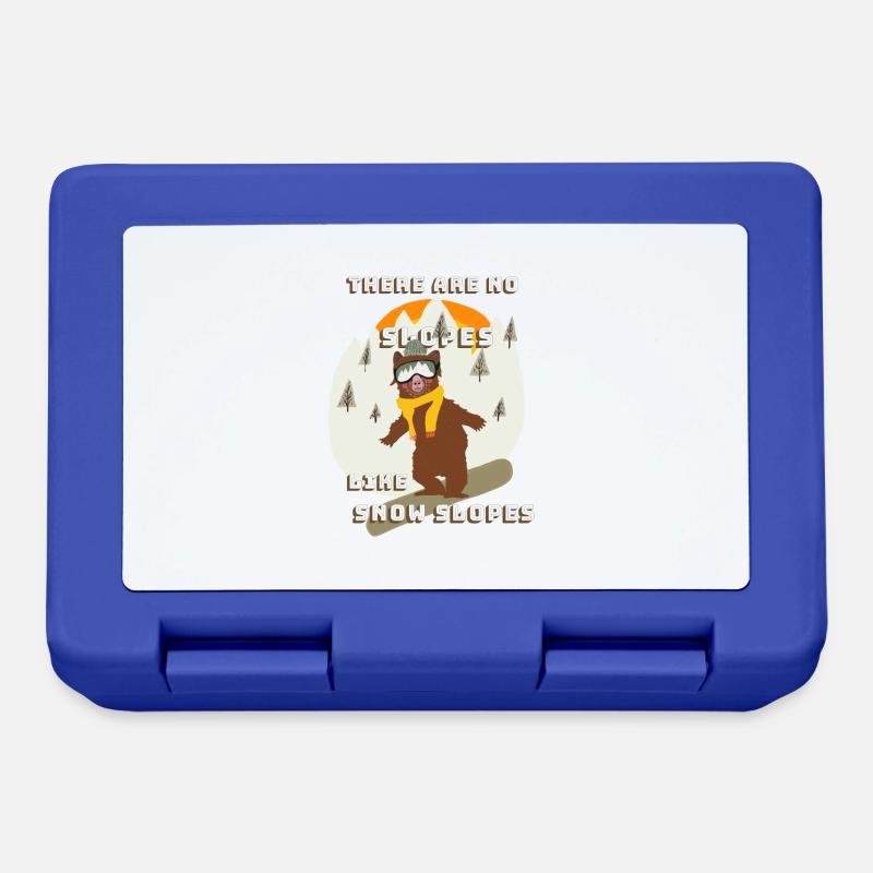 slopes - Lunchbox - royal blue