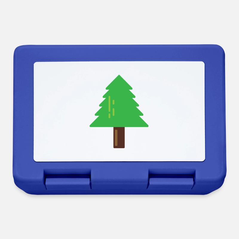 Fir tree - Lunchbox - royal blue