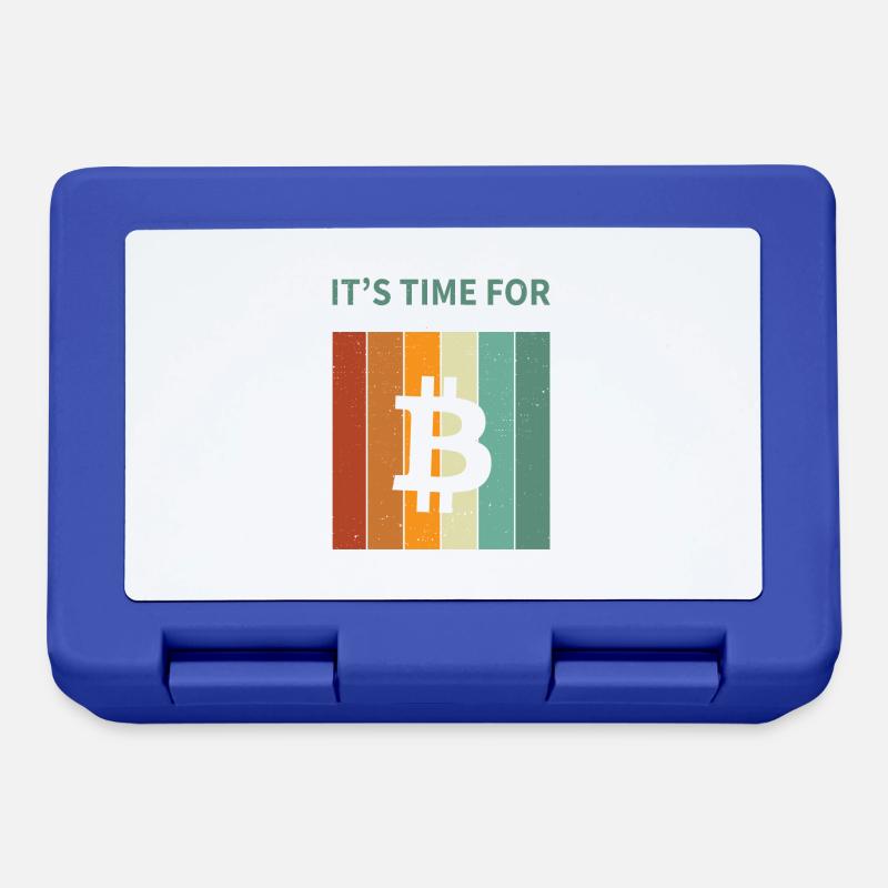Bitcoin - Lunchbox - royal blue