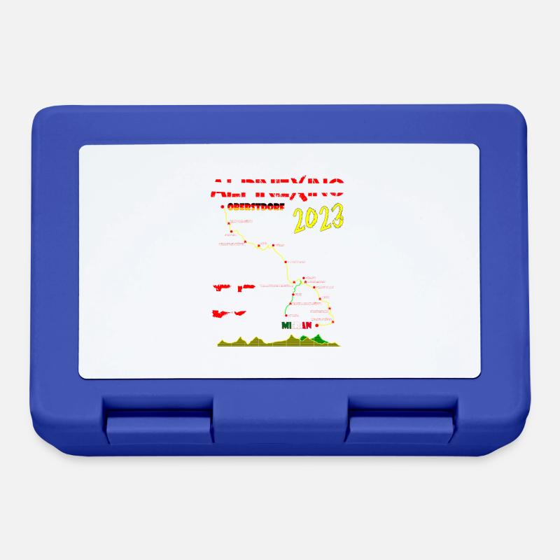E5 Oberstdorf Merano 2023 - Lunchbox - royal blue