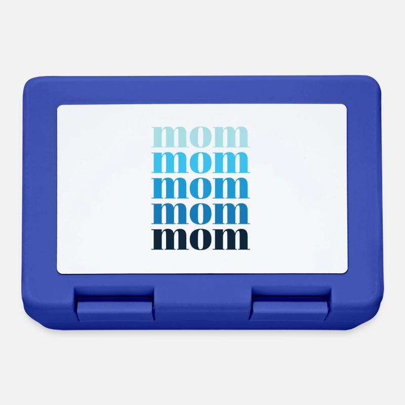 Maman Bleu - Boîte à goûter - bleu royal