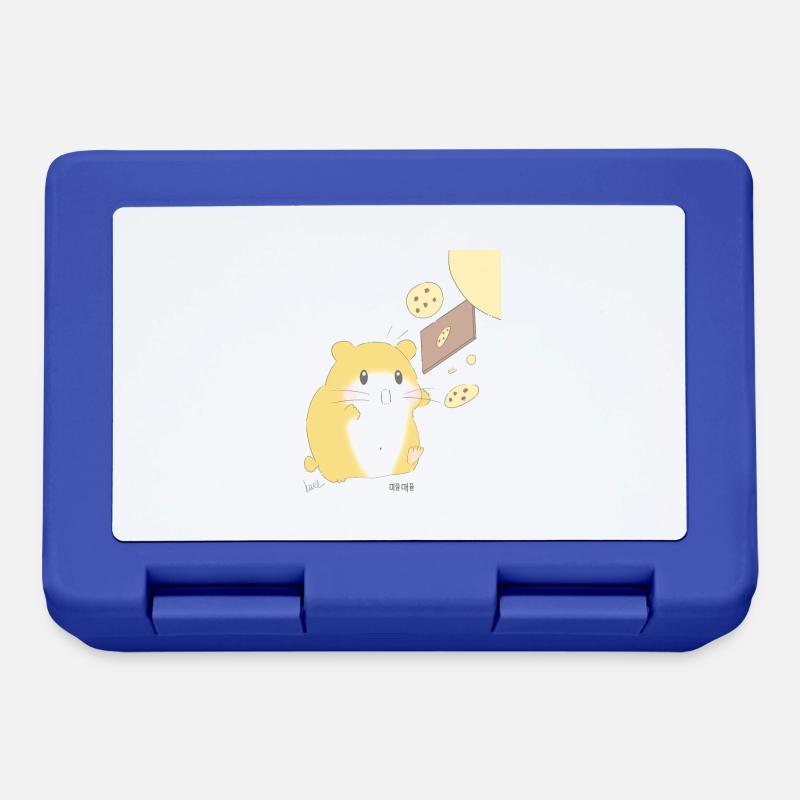 Baking Hamster Korea - Lunchbox - royal blue