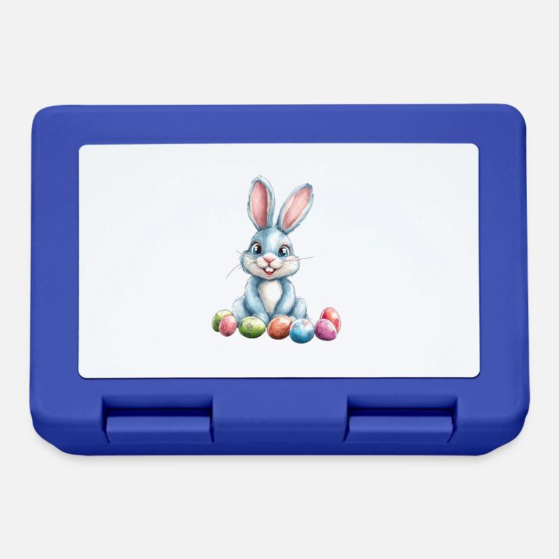 Easter Bunny - Lunchbox - royal blue