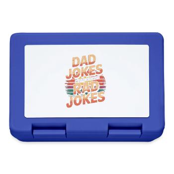 Dad Jokes I Think You Mean Rad Jokes 5 - Brotdose - Royalblau - Vorne
