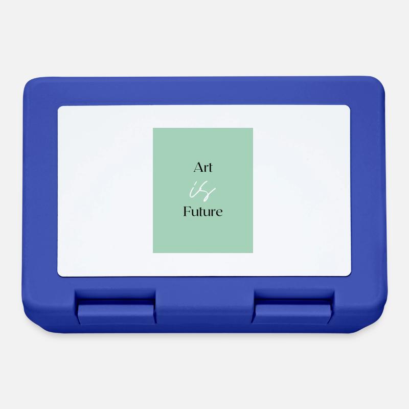 Art is Future - Lunchbox - royal blue