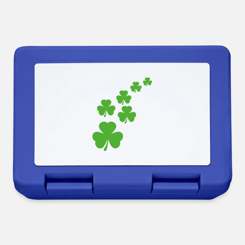 Trèfles de la Saint-Patrick Trinity - Boîte à goûter - bleu royal