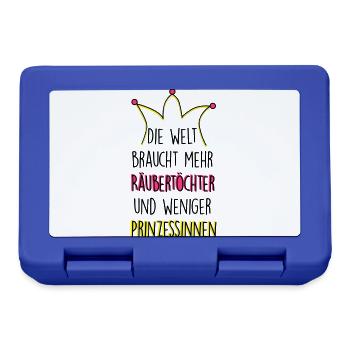 Räubertöchter - Brotdose - Royalblau - Vorne