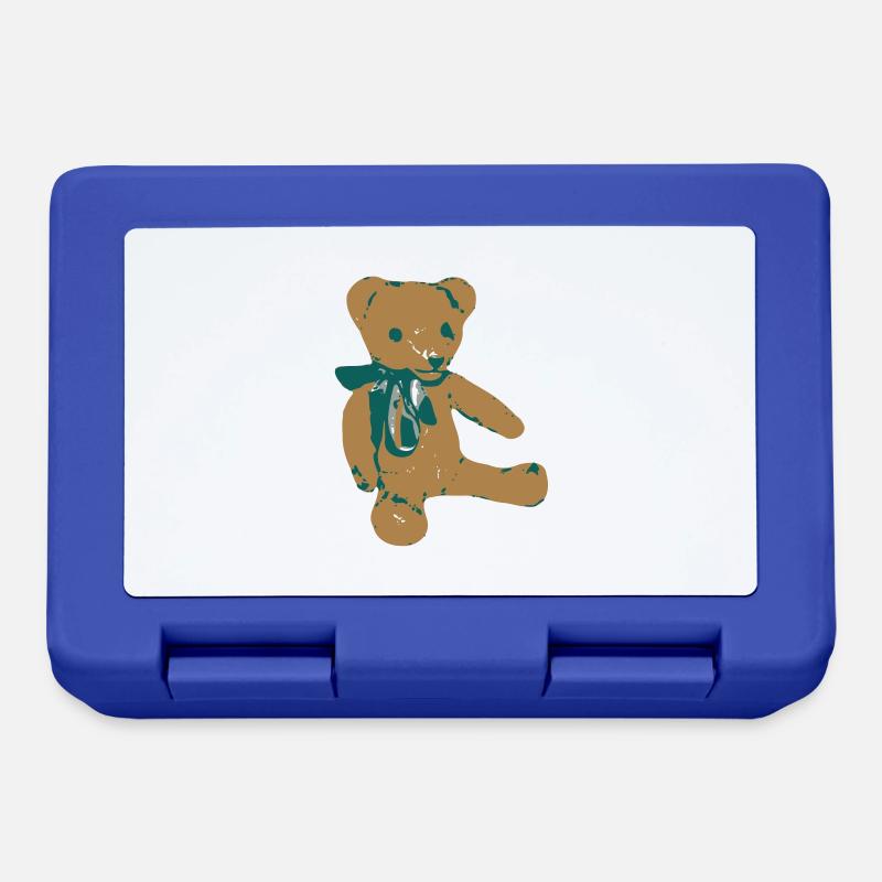Teddy Bear - Boîte à goûter - bleu royal