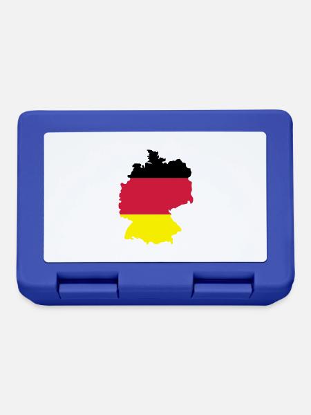 Deutschland - Brotdose - Royalblau
