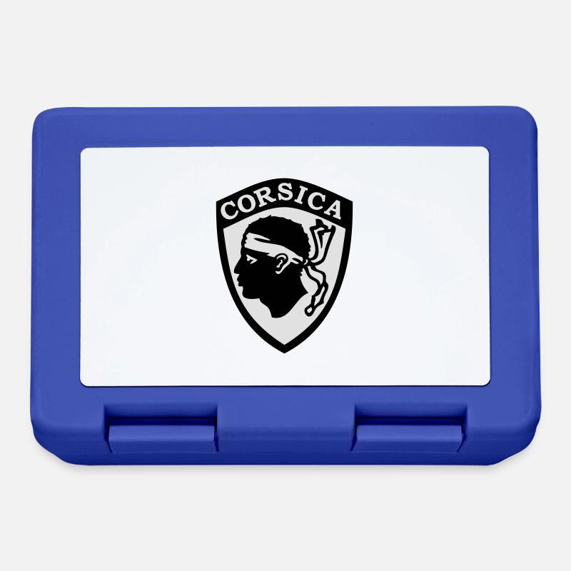 Corsica Blason - Boîte à goûter - bleu royal