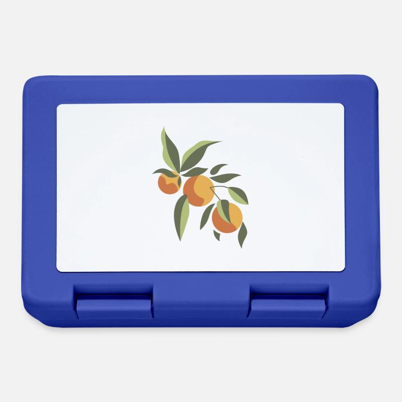 fruit esthétique - Boîte à goûter - bleu royal