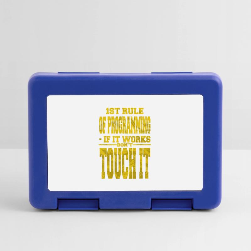 computer programming humor backend developer Lunchbox
