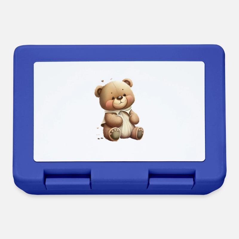 Teddy - Lunchbox - royal blue
