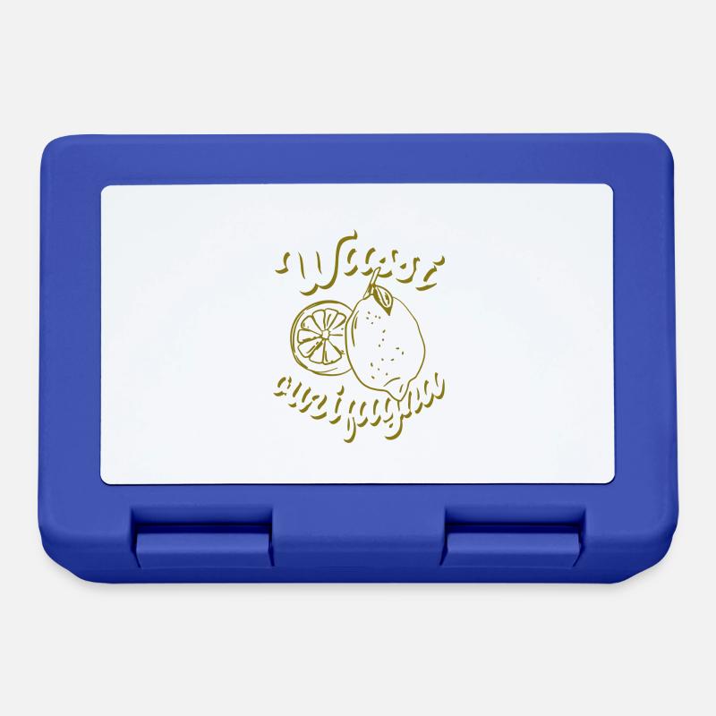 Wassi Ouzifagna - Lunchbox - royal blue